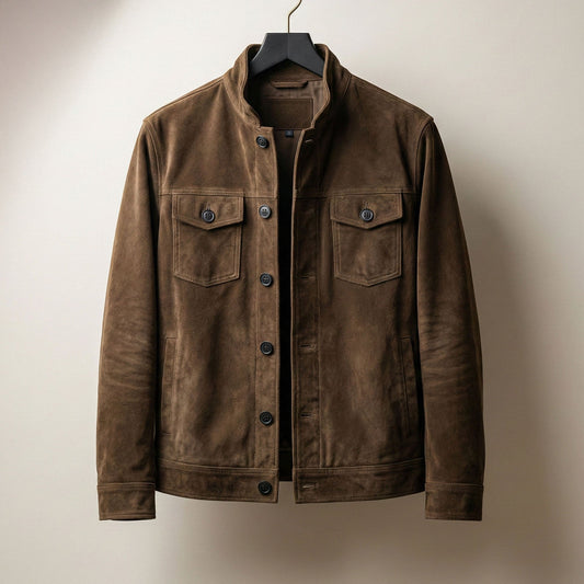 Raffaele Suede Field Jacket