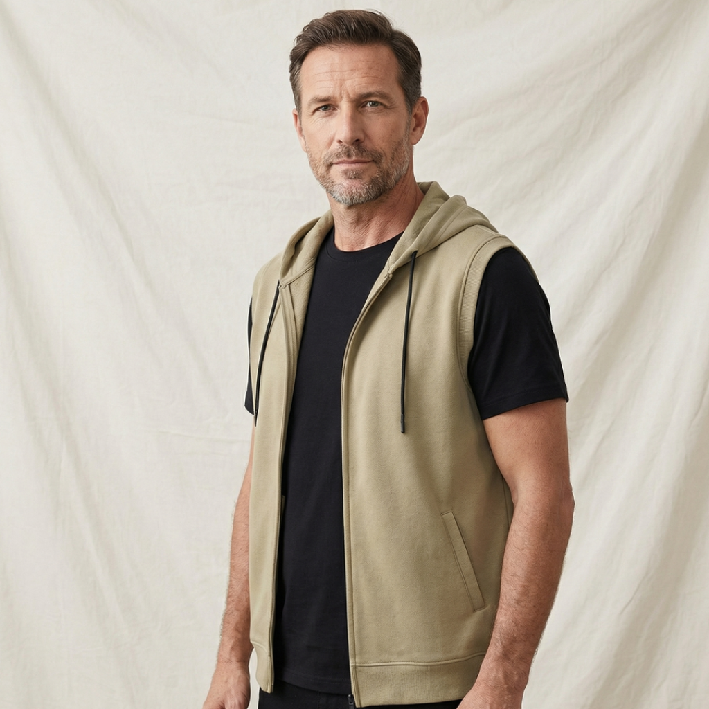 Nathan Hooded Vest