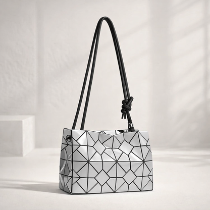 Noir Facette Shoulder Bag