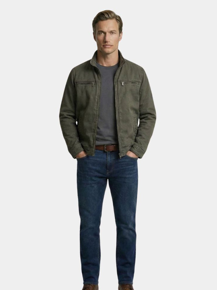 Jaume - Vintage Olive Field Jacket