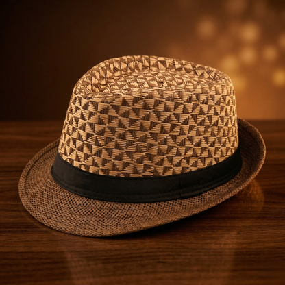 Capri Woven Fedora