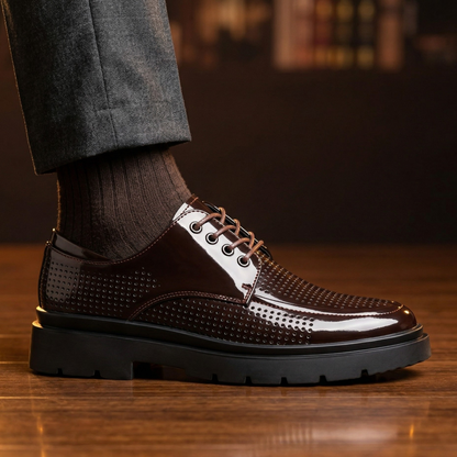 Lorenzo Strato Leather Derbies