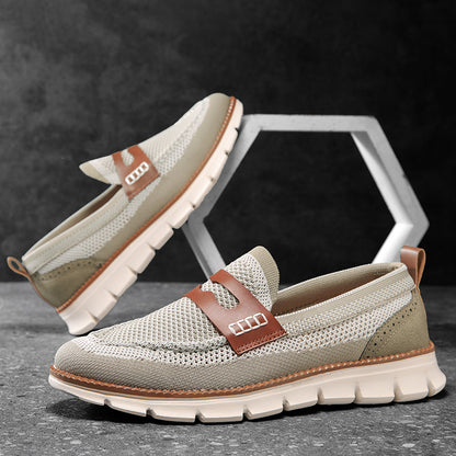 Ridge Mesh Loafers