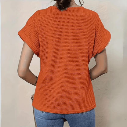 Elegant Boho Chic Women Top Lace Detail Relaxed Fit