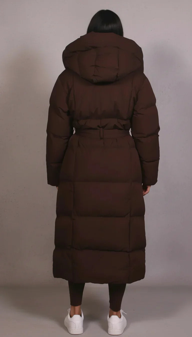 Helena – Luxurious Longline Puffer Coat