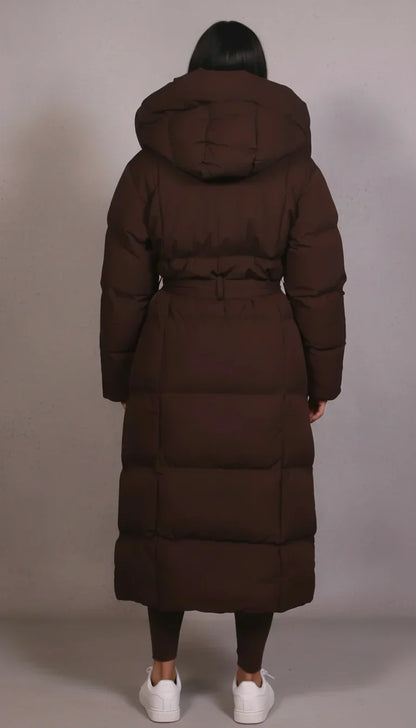 Helena – Luxurious Longline Puffer Coat