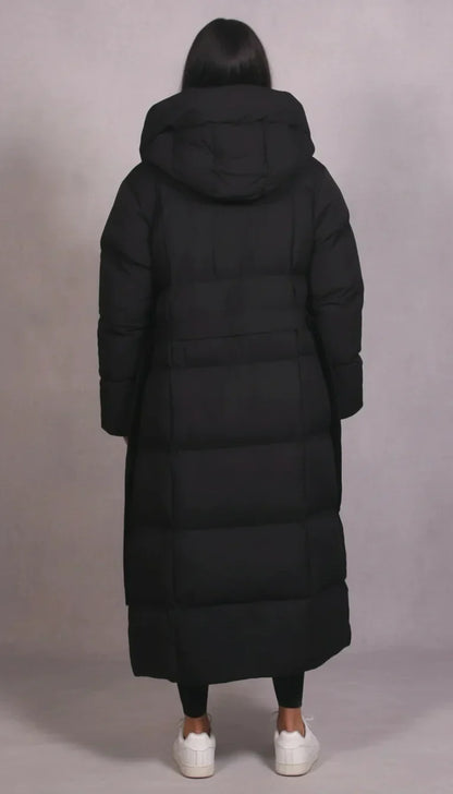 Helena – Luxurious Longline Puffer Coat