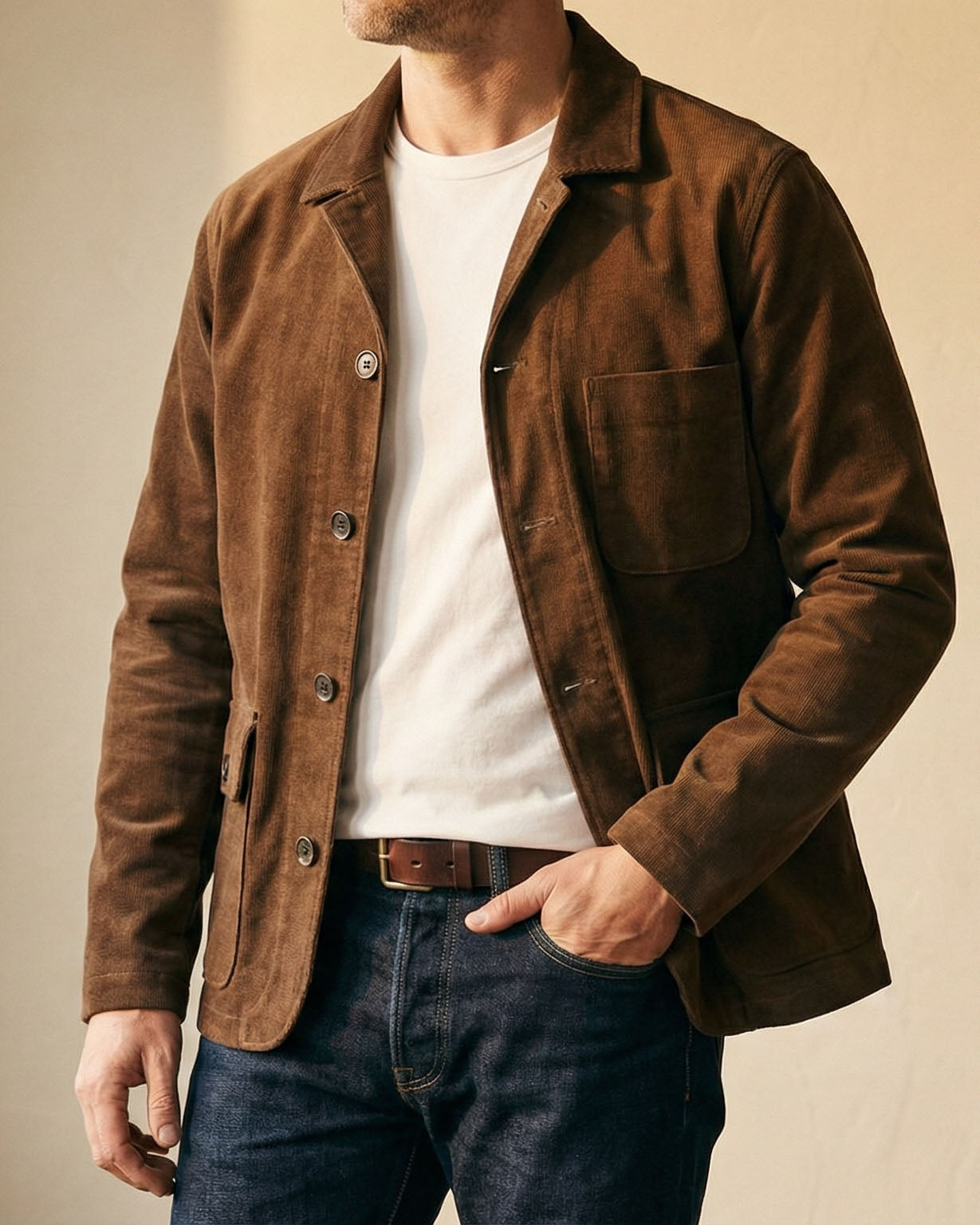Raffaele Cotton Utility Jacket