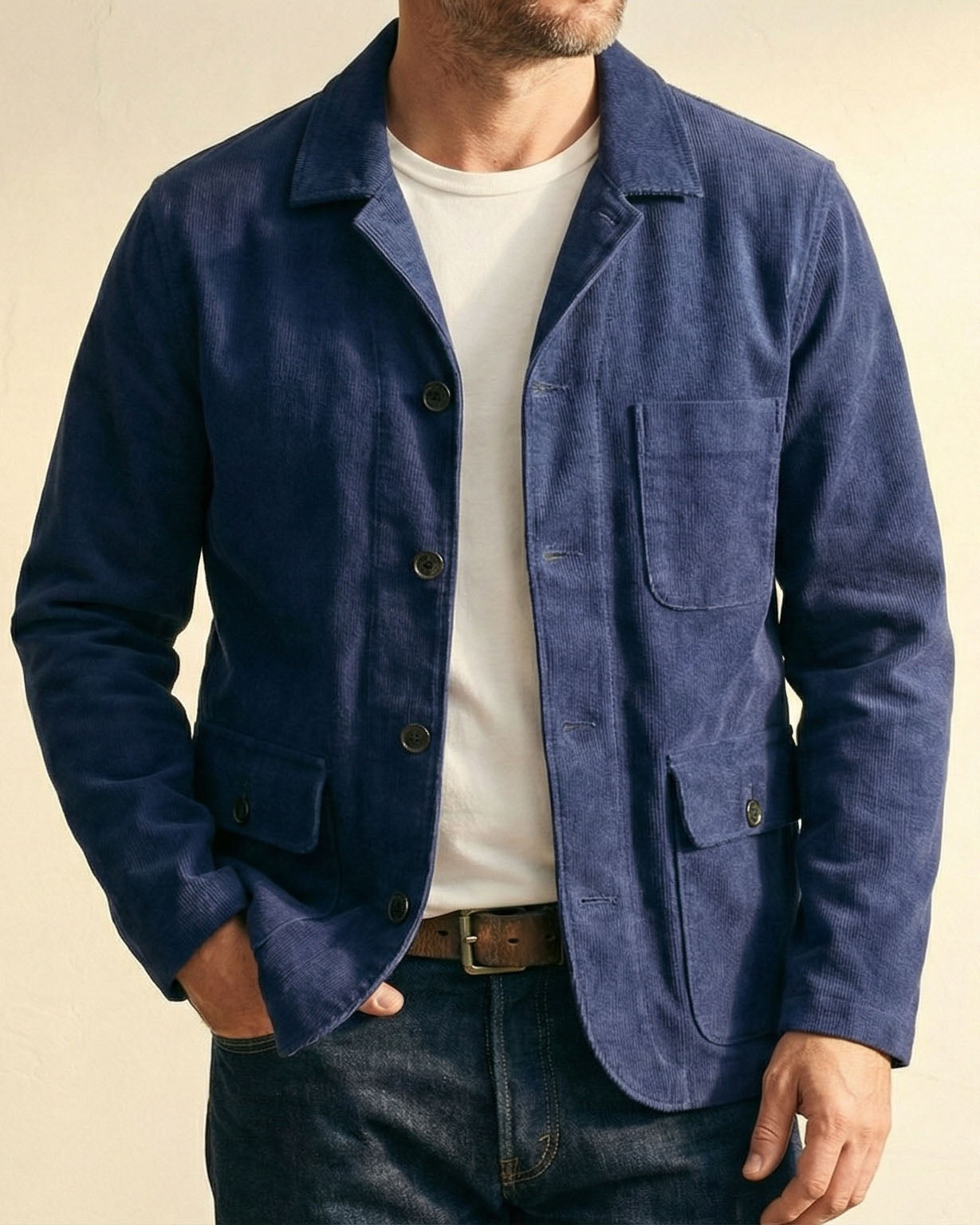 Raffaele Cotton Utility Jacket