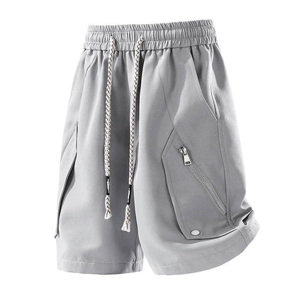 Roberto Russo Utility Shorts with Zip Pockets