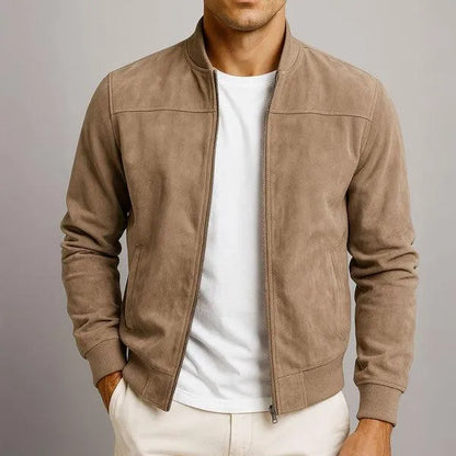 Sullivan Suede Bomber Jacket