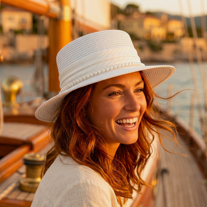 Solina Pearl Straw Hat
