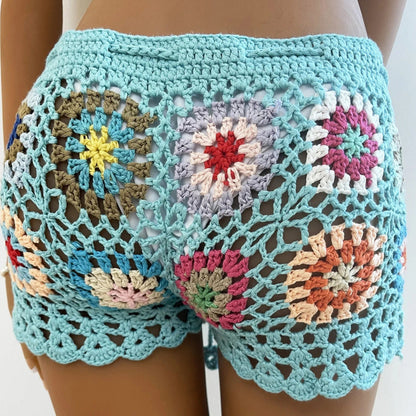 Seaside Vibes Crochet Shorts