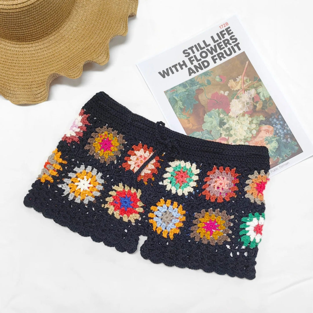 Seaside Vibes Crochet Shorts