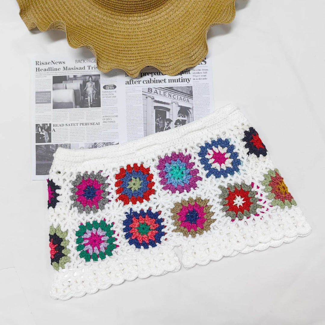 Seaside Vibes Crochet Shorts