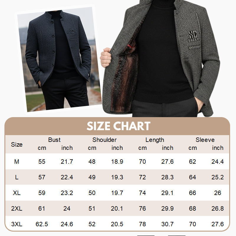 ⏳Limited-time promotion⏰Men's Casual Warm Coat❄️🧥
